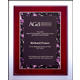 Violet Marble Border Design on Rosewood High Lustr Plaque