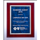 8X10RSWOOD HIGH LUSTR PLQ