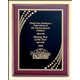 8X10.5RSWD PIANO FNSH PLQ
