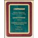 Rosewood Piano-Finish Plaques with Florentine Design Plates-3729