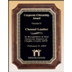 Walnut Piano-Finish Plaques with Florentine Design Borders-3961