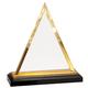 7 3/4'' Gold Triangle Impress Acrylic