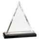 7 3/4'' Silver Triangle Impress Acrylic