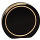 5 1/2'' Black/Gold Marble Aurora Acrylic
