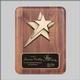 WALNUT 9 X 12 STAR W/BLK 1 STD PACK