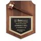 PLAQUE 9 X 12 W/GAVEL 1 STD PACK