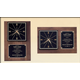 12X18 WLNT WALL CLK W/PLT
