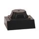 2.5X3.25 BLACK RISER BASE