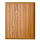7X9 OAK FINISH PLQ