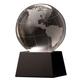 5-1/2 CRY GLOBE W/BLK BAS