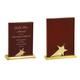 Rosewood Piano Finish Stand-up Plaque Blank Sample Set