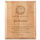 5X7 GENUINE RED ALDER PLQ