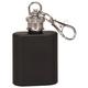 1 OZ MATTE BLK FLSK KYCHN