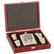 S.S.FLSK GFT SET/WOOD BOX